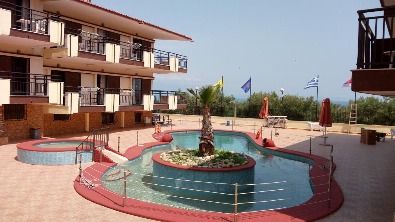 Villa Panorama Hotel Полихроно Екстериор снимка