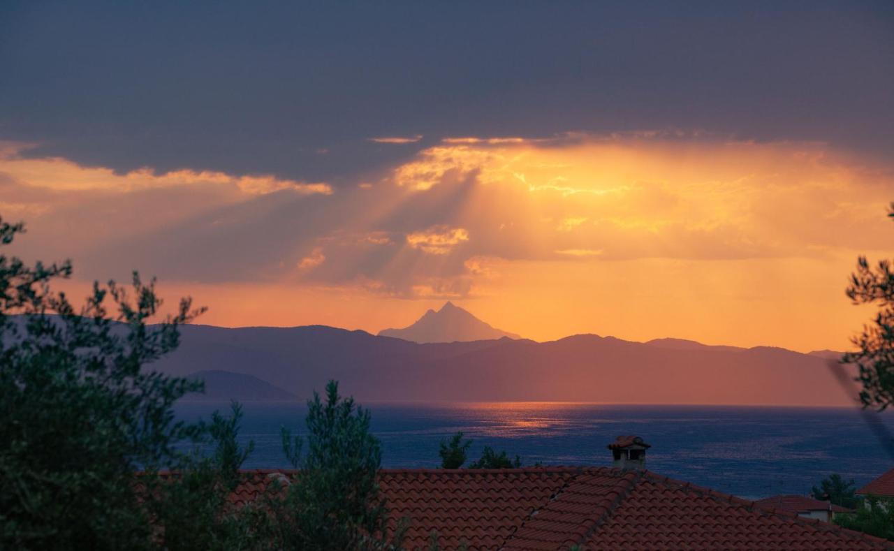 Villa Panorama Hotel Полихроно Екстериор снимка