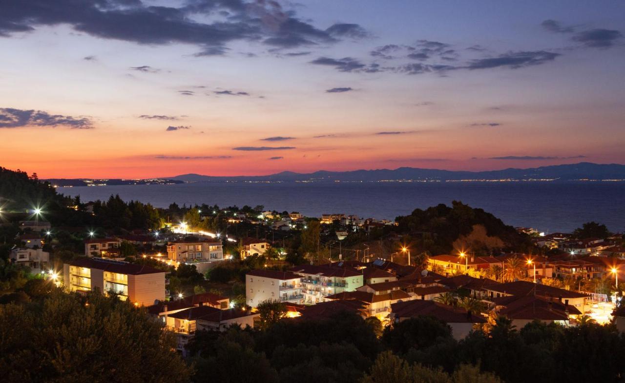 Villa Panorama Hotel Полихроно Екстериор снимка